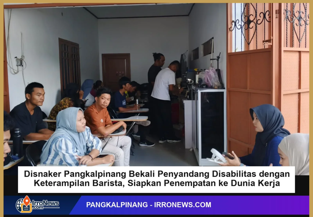 Disnaker Pangkalpinang Bekali Penyandang Disabilitas dengan Keterampilan Barista, Siapkan Penempatan ke Dunia Kerja